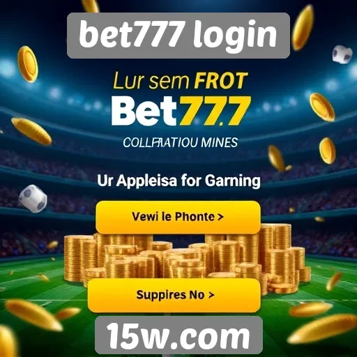 Novas promoções disponíveis no bet777 login